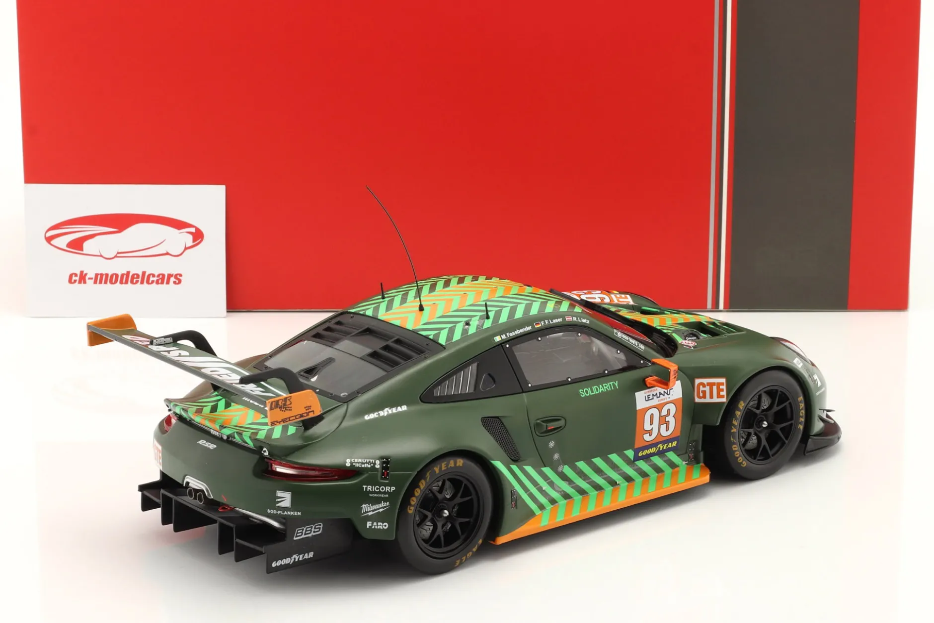 Porsche 911 RSR #93 ELMS 2020 Proton Competition 1:18 Ixo