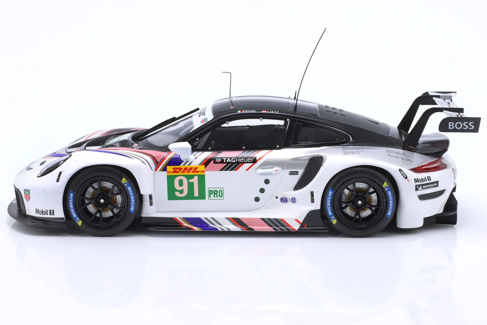 Porsche 911 RSR-19 Goodbye #91 Last Race WEC 2022 Bruni, Lietz 1:18 Ixo