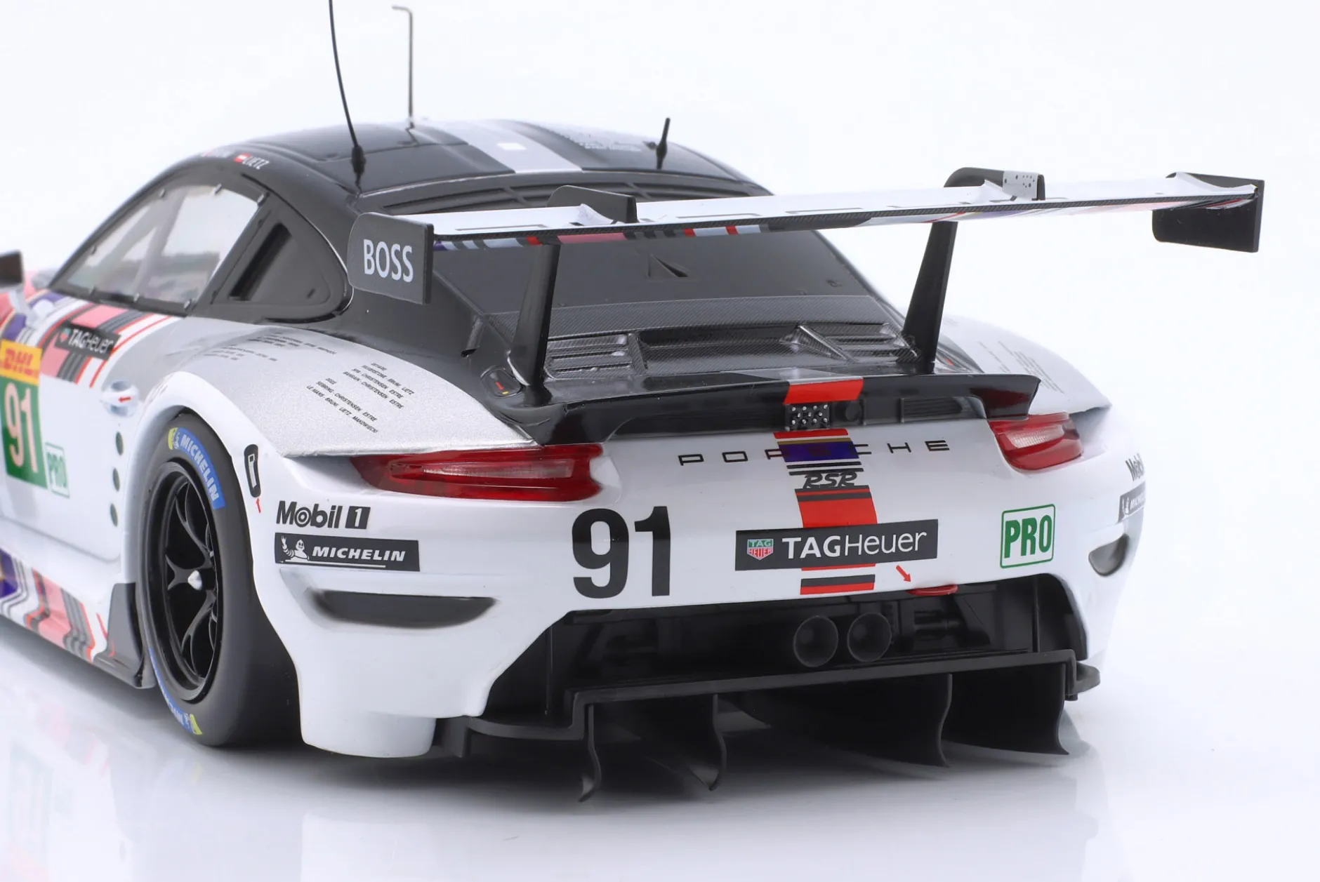 Porsche 911 RSR-19 Goodbye #91 Last Race WEC 2022 Bruni, Lietz 1:18 Ixo