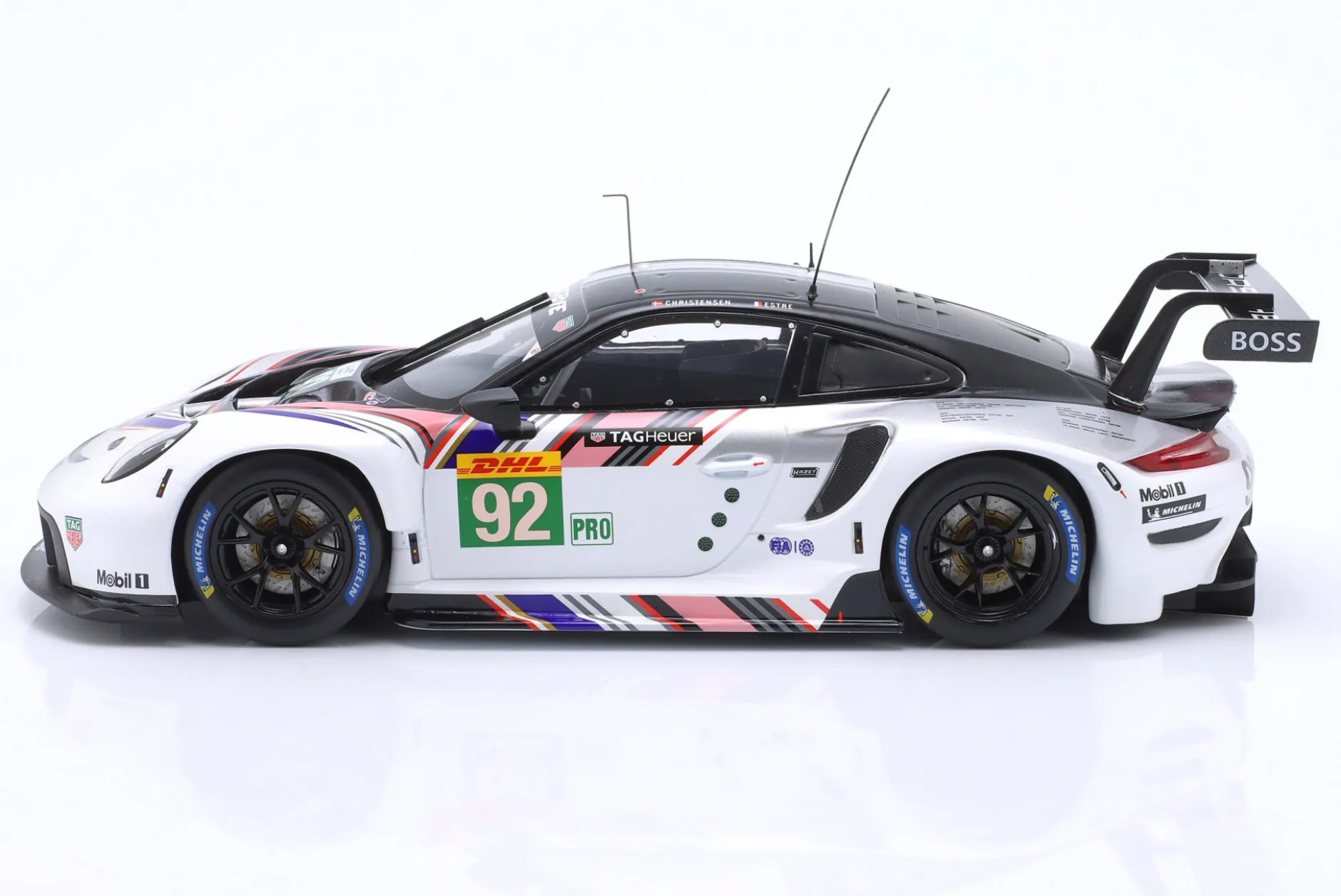 Porsche 911 RSR-19 Goodbye #92 Last Race WEC 2022 Estre, Christensen 1:18 Ixo