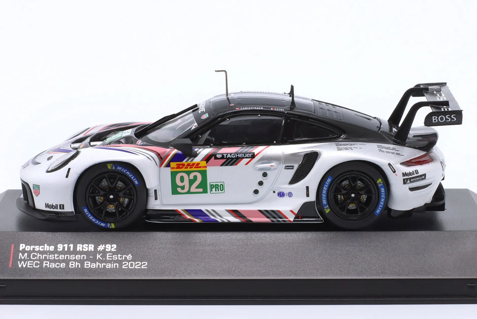 Porsche 911 RSR-19 Goodbye #92 Last Race WEC 2022 Estre, Christensen 1:43 Ixo