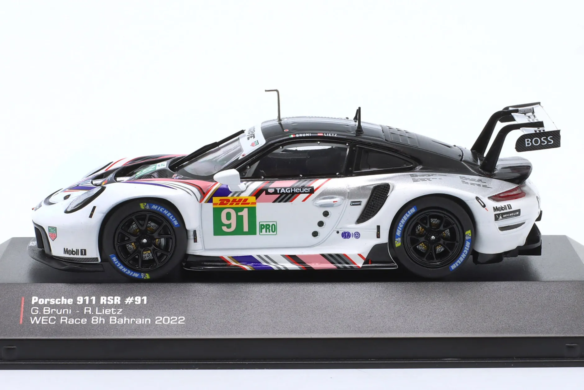 Porsche 911 RSR-19 Goodbye #91 Last Race WEC 2022 Bruni, Lietz 1:43 Ixo