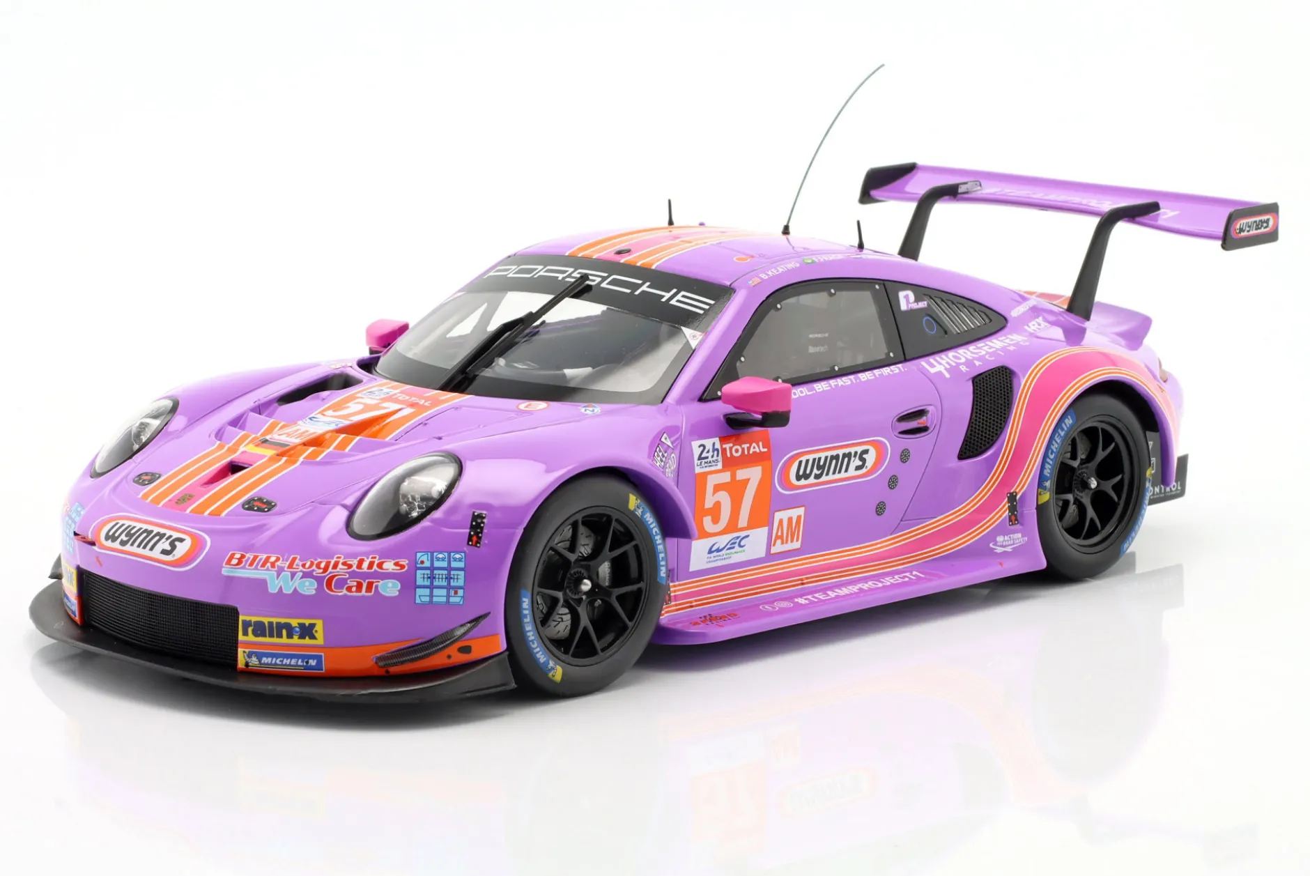 Porsche 911 RSR #57 24h LeMans 2020 Bleekemolen, Fraga, Keating 1:18 Ixo