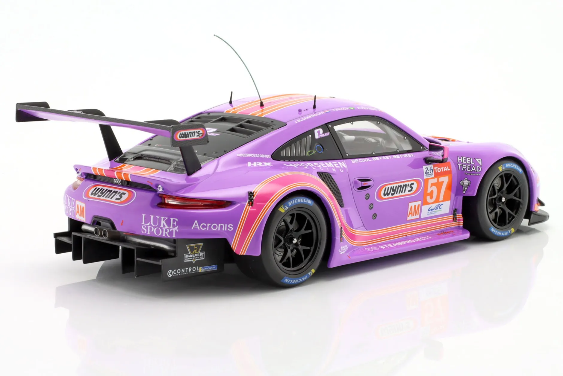 Porsche 911 RSR #57 24h LeMans 2020 Bleekemolen, Fraga, Keating 1:18 Ixo