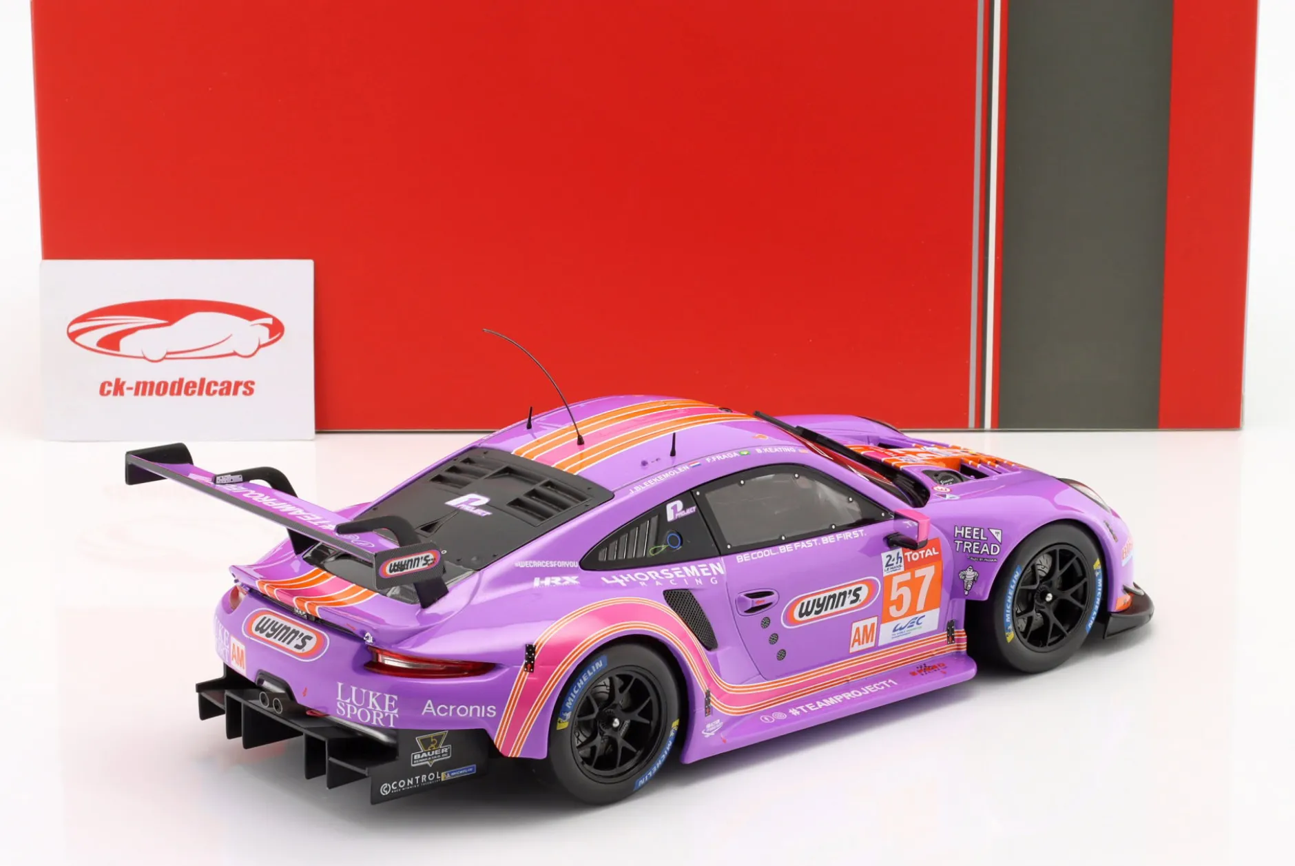 Porsche 911 RSR #57 24h LeMans 2020 Bleekemolen, Fraga, Keating 1:18 Ixo