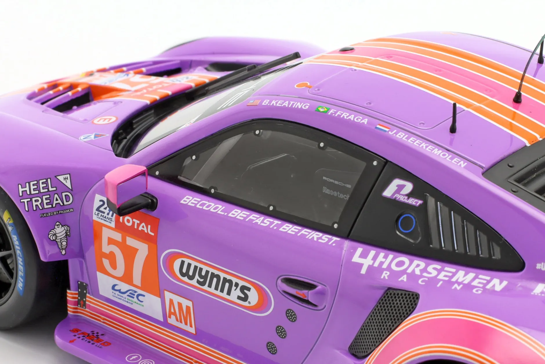 Porsche 911 RSR #57 24h LeMans 2020 Bleekemolen, Fraga, Keating 1:18 Ixo
