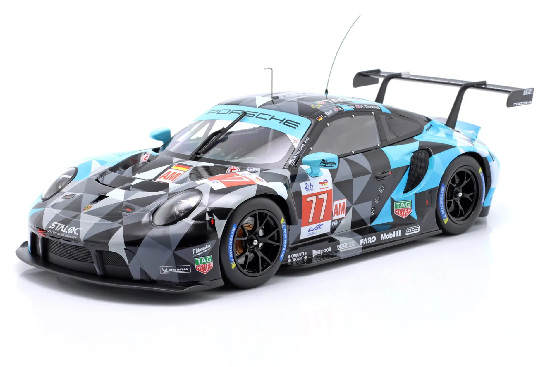 Porsche 911 RSR-19 #77 24h LeMans 2022 Dempsey-Proton Racing 1:18 Ixo