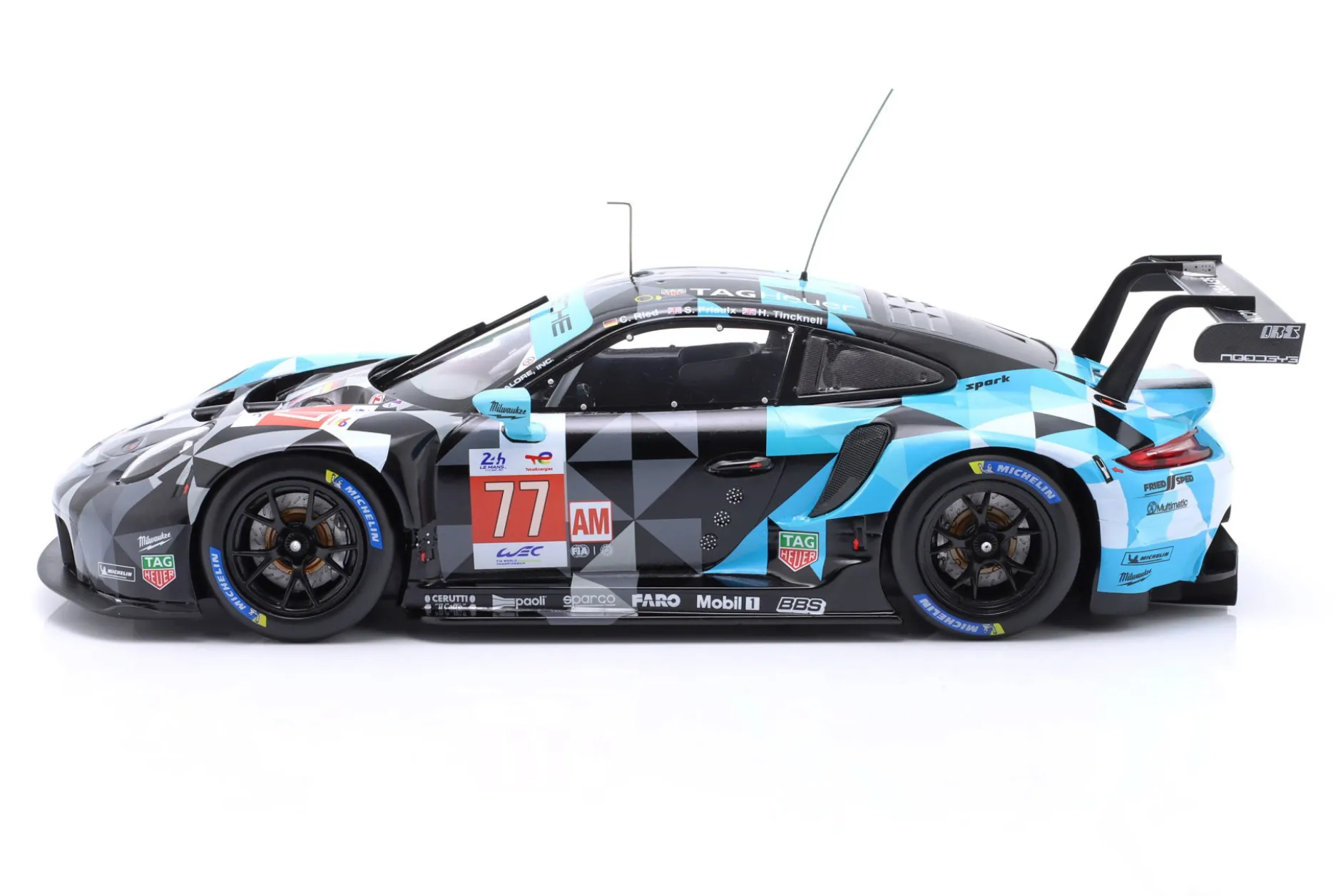 Porsche 911 RSR-19 #77 24h LeMans 2022 Dempsey-Proton Racing 1:18 Ixo
