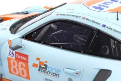 Porsche 911 (991) RSR #86 24h LeMans 2018 Gulf Racing 1:12 Ixo