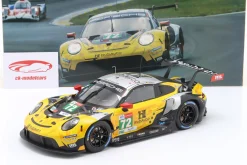 Porsche 911 RSR #72 24h LeMans 2021 HubAuto Racing 1:18 Ixo