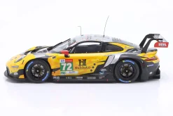 Porsche 911 RSR #72 24h LeMans 2021 HubAuto Racing 1:18 Ixo