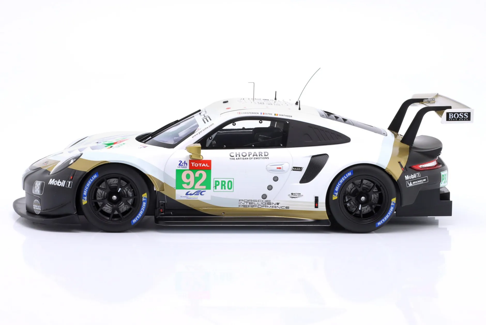 Porsche 911 (991) RSR #92 24h LeMans 2019 Porsche GT Team 1:12 Ixo