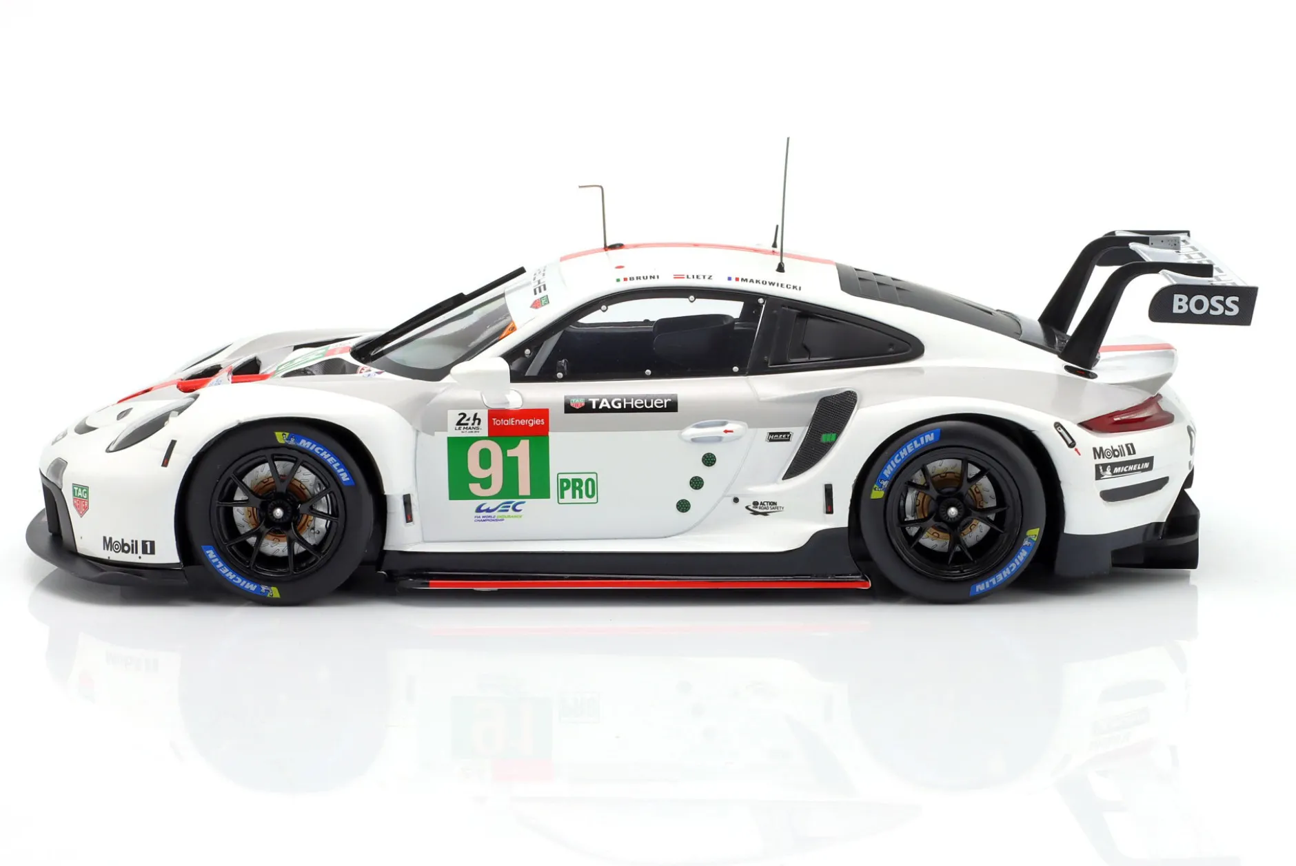 Porsche 911 RSR-19 #91 24h LeMans 2021 Porsche GT Team 1:18 Ixo