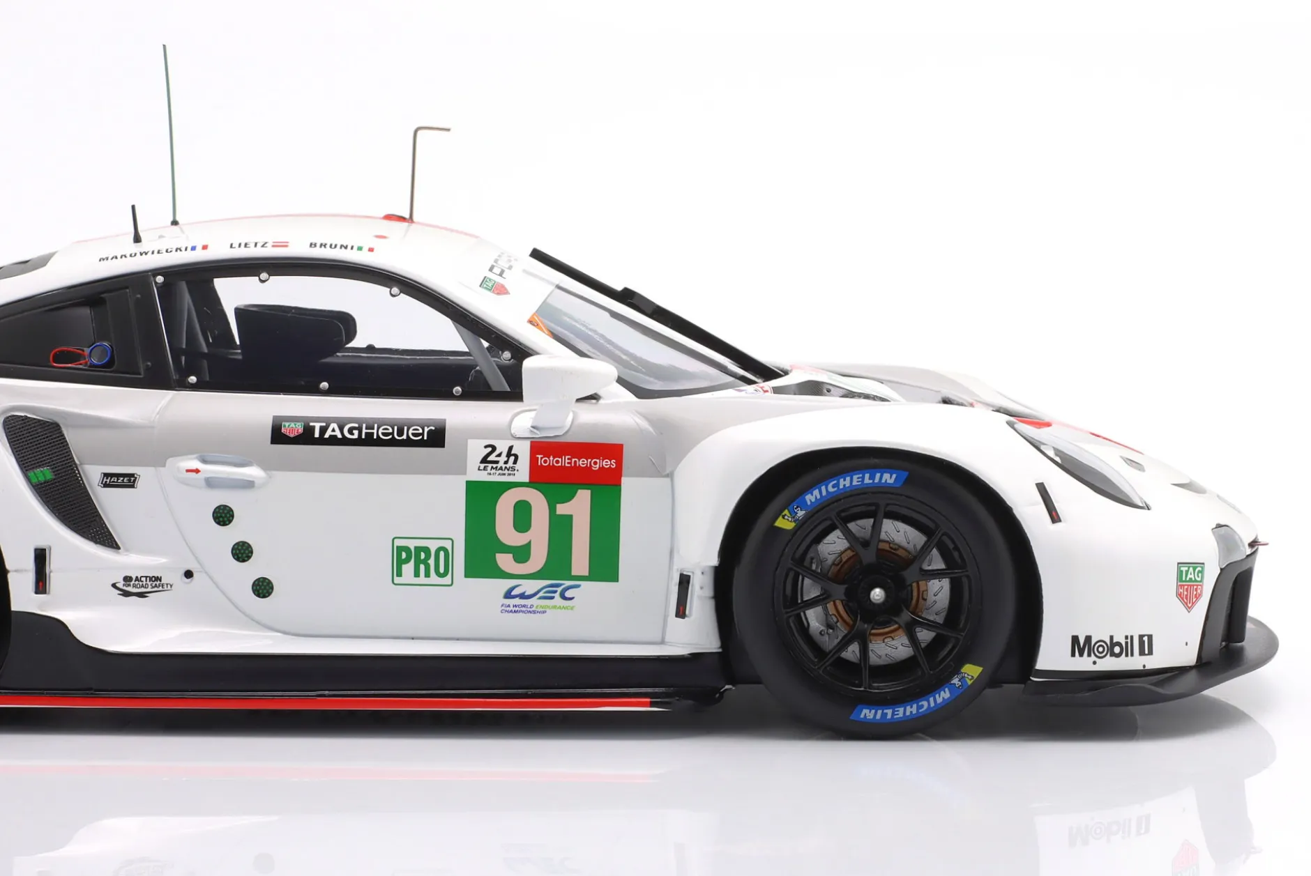 Porsche 911 RSR-19 #91 24h LeMans 2021 Porsche GT Team 1:18 Ixo