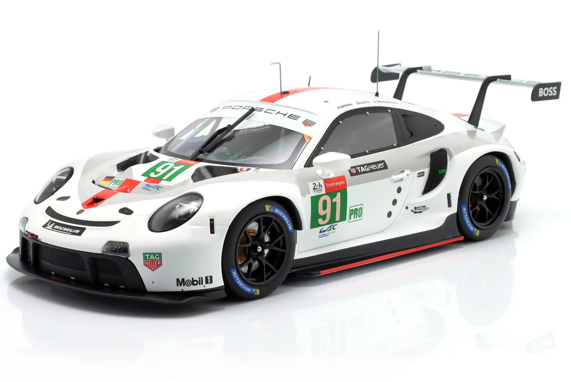 Porsche 911 RSR-19 #91 24h LeMans 2021 Porsche GT Team 1:18 Ixo