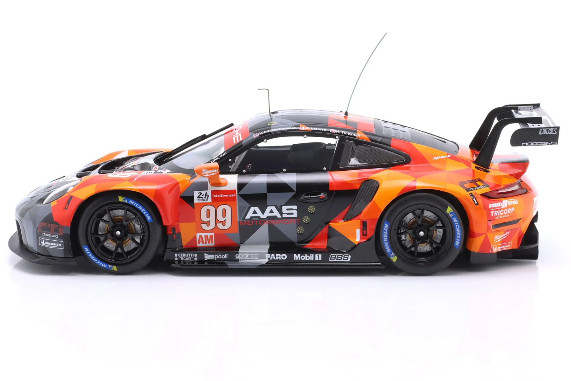 Porsche 911 RSR-19 #99 24h LeMans 2021 Proton Competition 1:18 Ixo