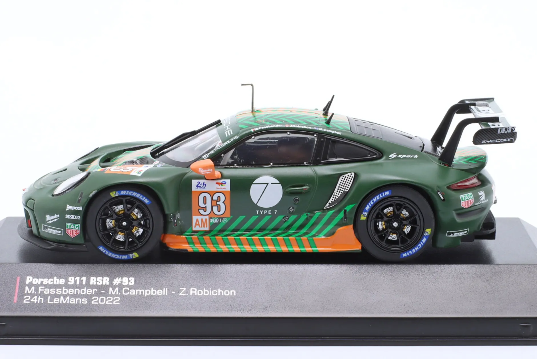 Porsche 911 RSR-19 #93 24h LeMans 2022 Proton Competition 1:43 Ixo