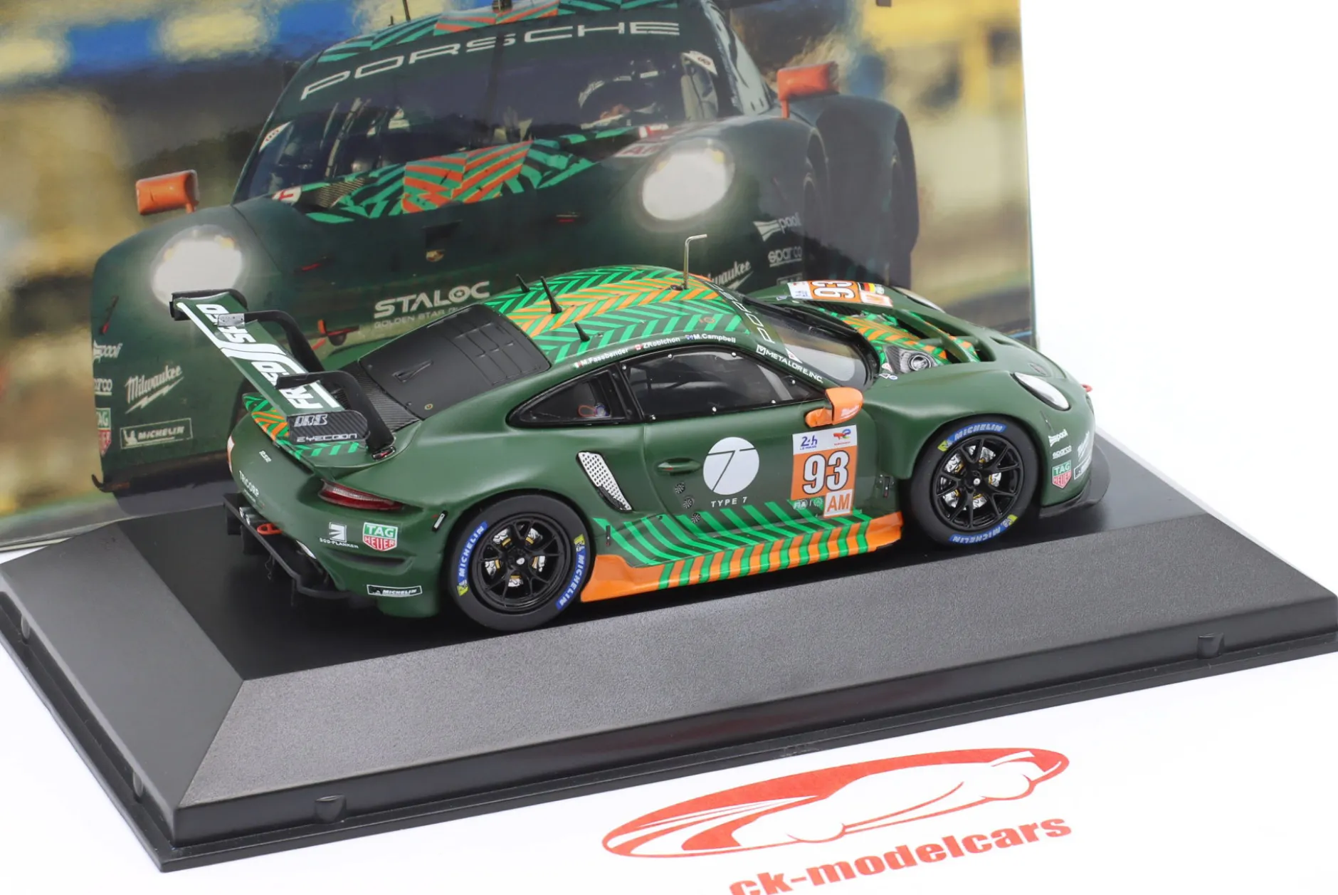 Porsche 911 RSR-19 #93 24h LeMans 2022 Proton Competition 1:43 Ixo
