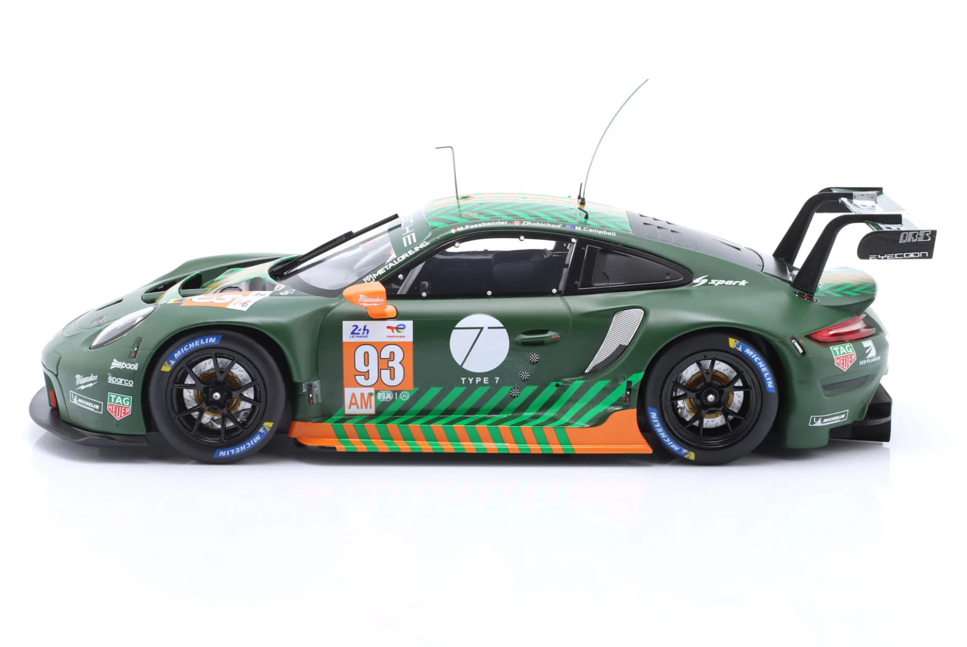 Porsche 911 RSR-19 #93 24h LeMans 2022 Proton Competition 1:18 Ixo