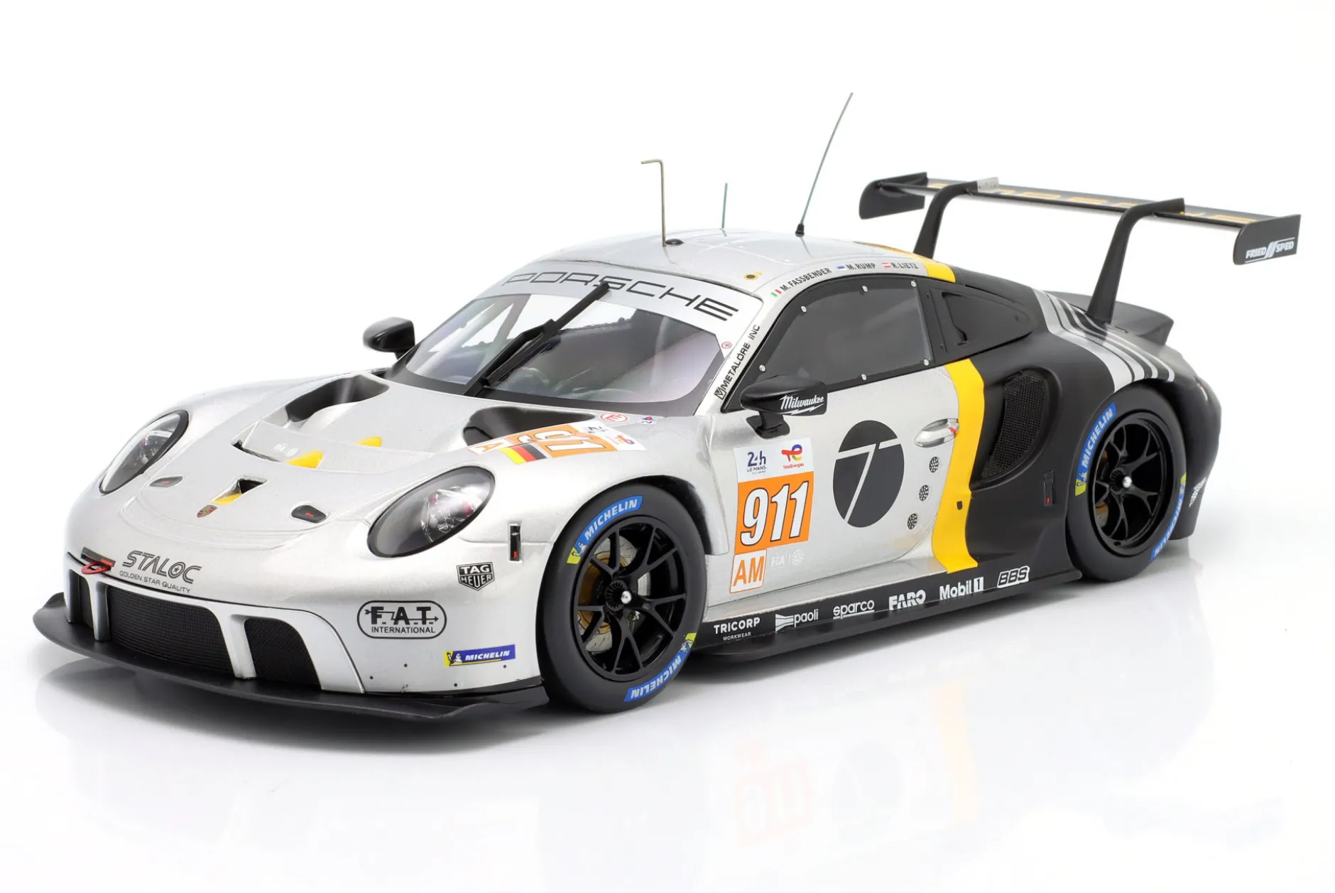 Porsche 911 RSR-19 #911 24h LeMans 2023 Proton Competition 1:18 Ixo