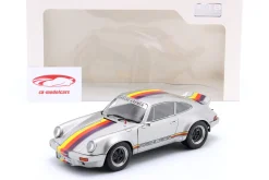 Porsche 911 RSR Kremer Design 1973 silber metallic mit Dekor 1:18 Solido