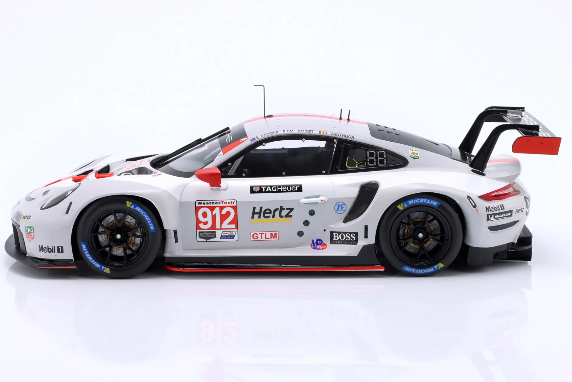Porsche 911 RSR #912 2nd GTLM-Klasse 24h Daytona 2020 Porsche GT Team 1:18 Ixo