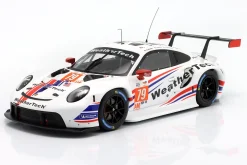 Porsche 911 RSR-19 #79 2nd LMGTE-Am 24h LeMans 2022 WeatherTech Racing 1:18 Ixo