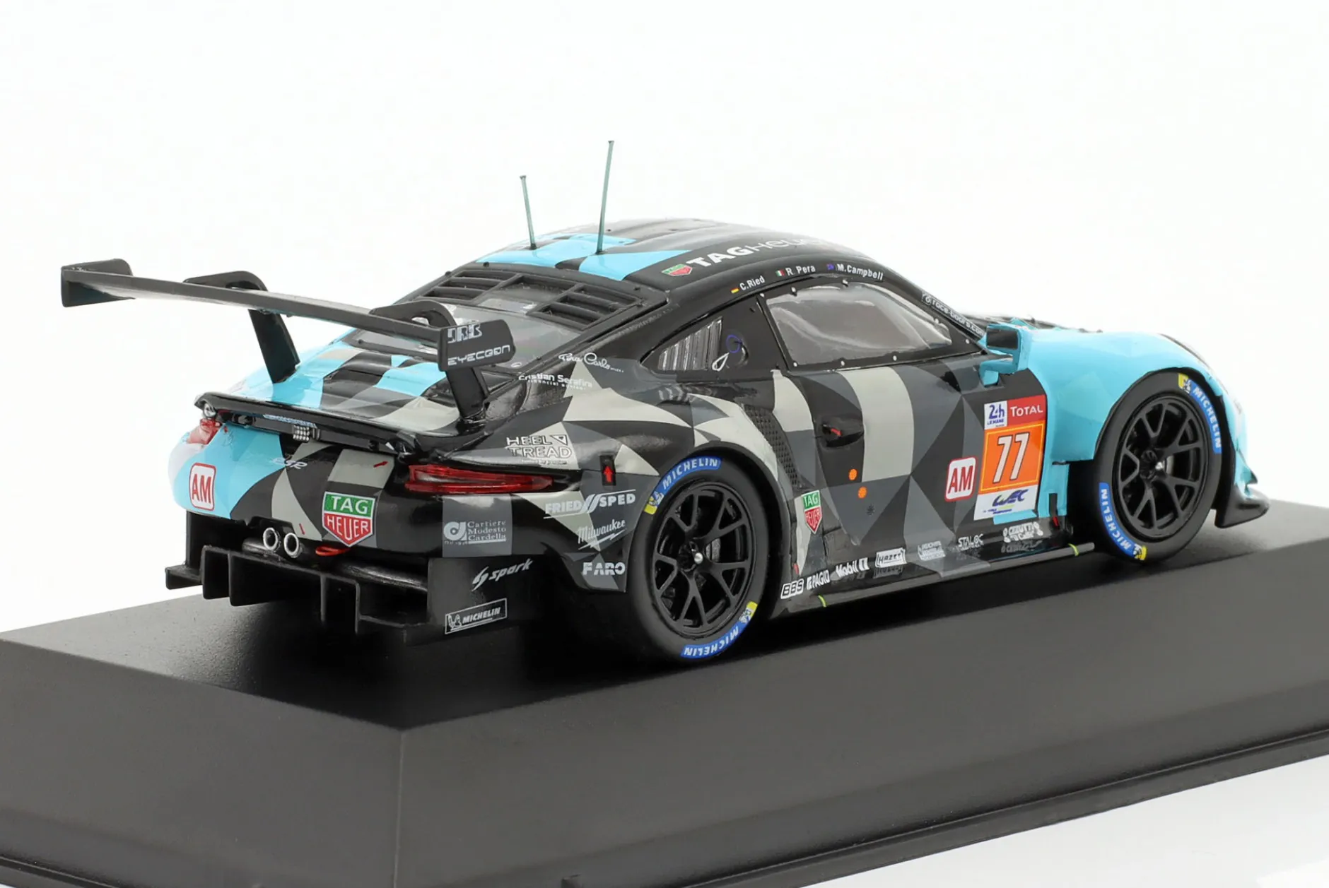 Porsche 911 RSR #77 2nd LMGTE-Am 24h LeMans 2020 Dempsey-Proton Racing 1:43 Ixo