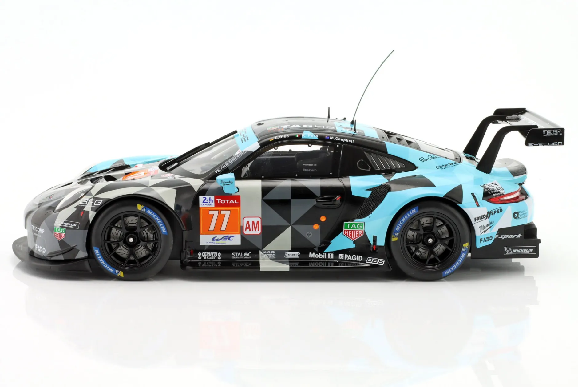 Porsche 911 RSR #77 2nd LMGTE-Am 24h LeMans 2020 Dempsey-Proton Racing 1:18 Ixo