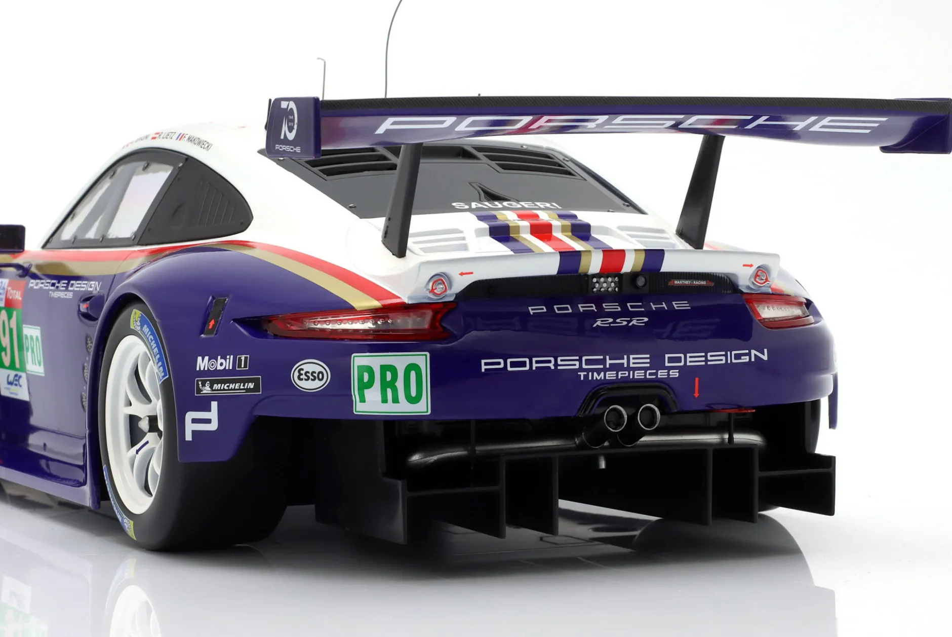 Porsche 911 (991) RSR #91 2nd LMGTE Pro 24h LeMans 2018 1:12 Ixo