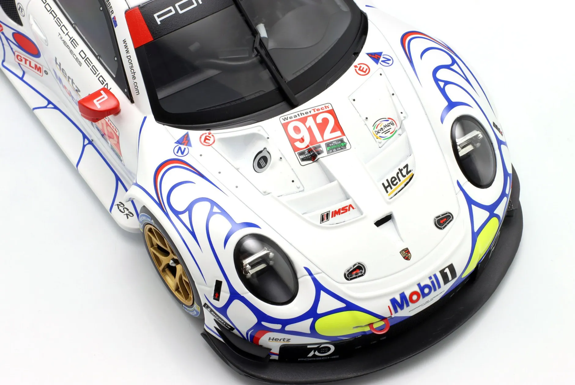 Porsche 911 (991) RSR #912 Petit LeMans 2018 Porsche GT Team 1:18 Ixo