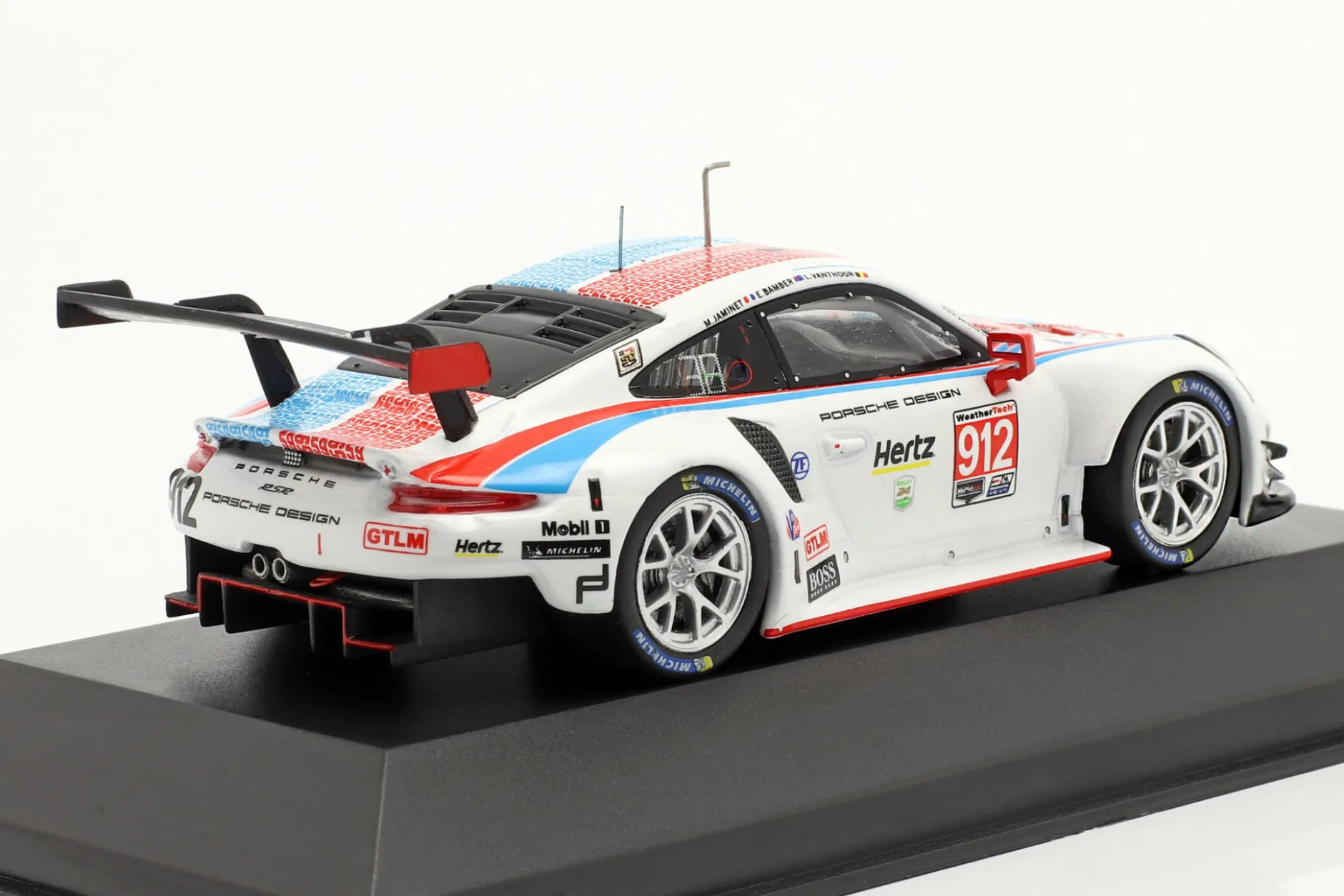 Porsche 911 RSR #912 3rd GTLM-Klasse 24h Daytona 2019 Porsche GT Team 1:43 Ixo