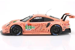 Porsche 911 (991) RSR #92 Sieger LMGTE-Pro 24h LeMans 2018 Pink Pig 1:12 Ixo