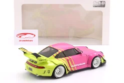 Porsche 911 (993) RWB Rauh-Welt Advan 2024 pink / gelb 1:18 Solido