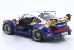 Porsche 911 (964) RWB Rauh-Welt 2022 blau / weiß / rot / gold 1:18 Solido