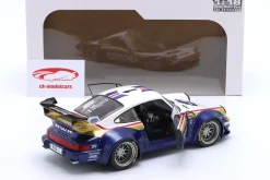 Porsche 911 (964) RWB Rauh-Welt 2022 blau / weiß / rot / gold 1:18 Solido