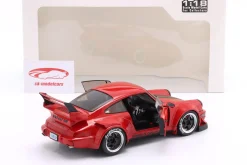 Porsche 911 RWB Rauh-Welt Bodykit Taikano Kaishin 2024 rot / schwarz 1:18 Solido