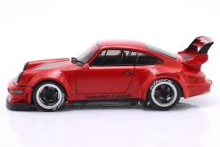 Porsche 911 RWB Rauh-Welt Bodykit Taikano Kaishin 2024 rot / schwarz 1:18 Solido