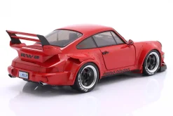 Porsche 911 RWB Rauh-Welt Bodykit Taikano Kaishin 2024 rot / schwarz 1:18 Solido