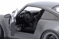 Porsche 911 (964) RWB Rauh-Welt Bodykit 2024 nardograu mit Figur 1:18 Solido