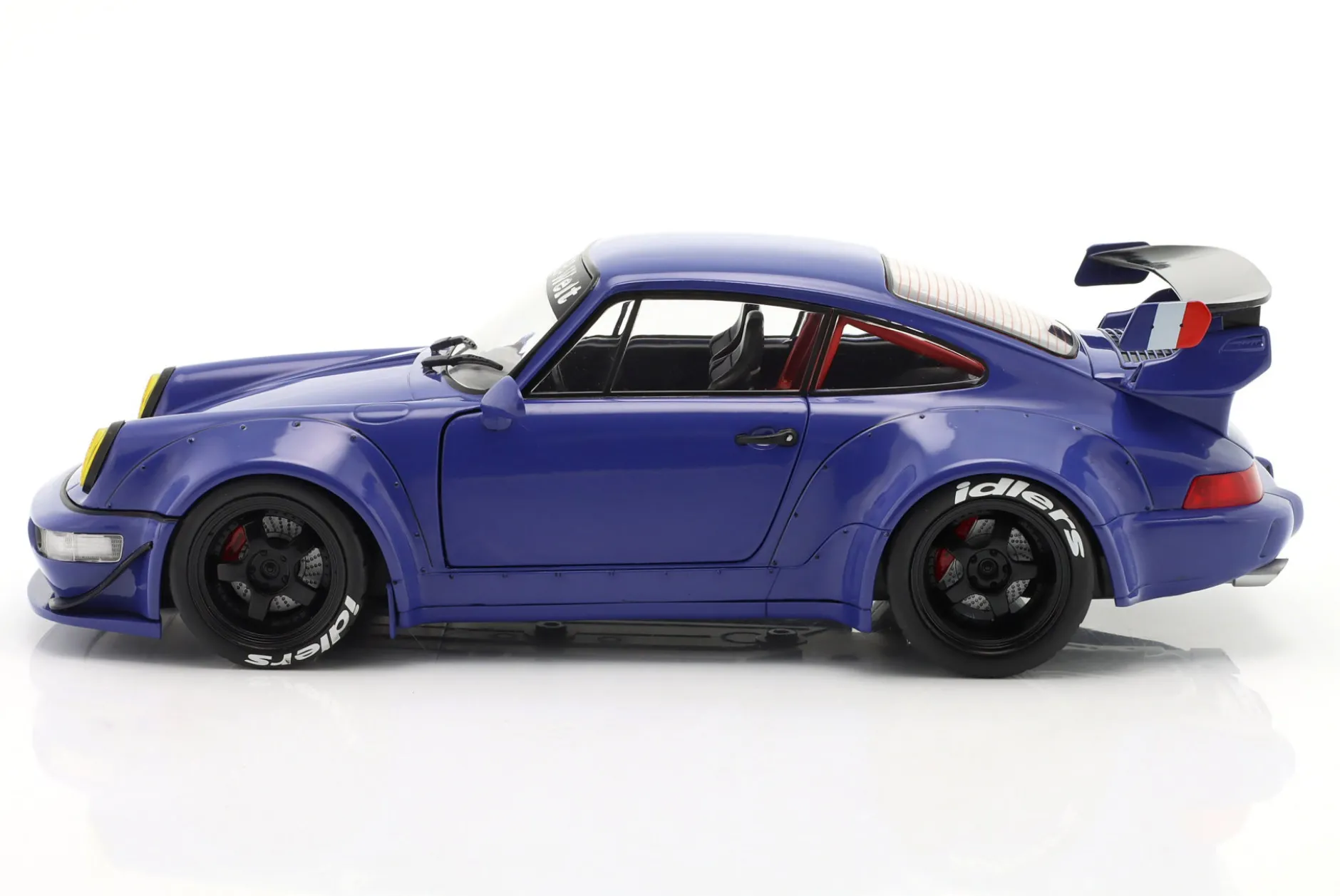 Porsche 911 (964) RWB Rauh-Welt Champagne Baujahr 2017 blau 1:18 Solido