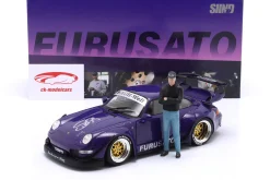 Porsche 911 (993) RWB Rauh-Welt Furusato Sidney Hoffmann Signature Edition mit Figur 1:18 WERK83