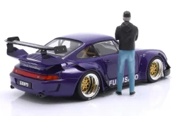 Porsche 911 (993) RWB Rauh-Welt Furusato Sidney Hoffmann Signature Edition mit Figur 1:18 WERK83