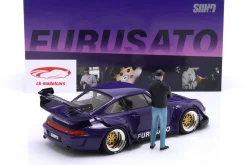Porsche 911 (993) RWB Rauh-Welt Furusato Sidney Hoffmann Signature Edition mit Figur 1:18 WERK83