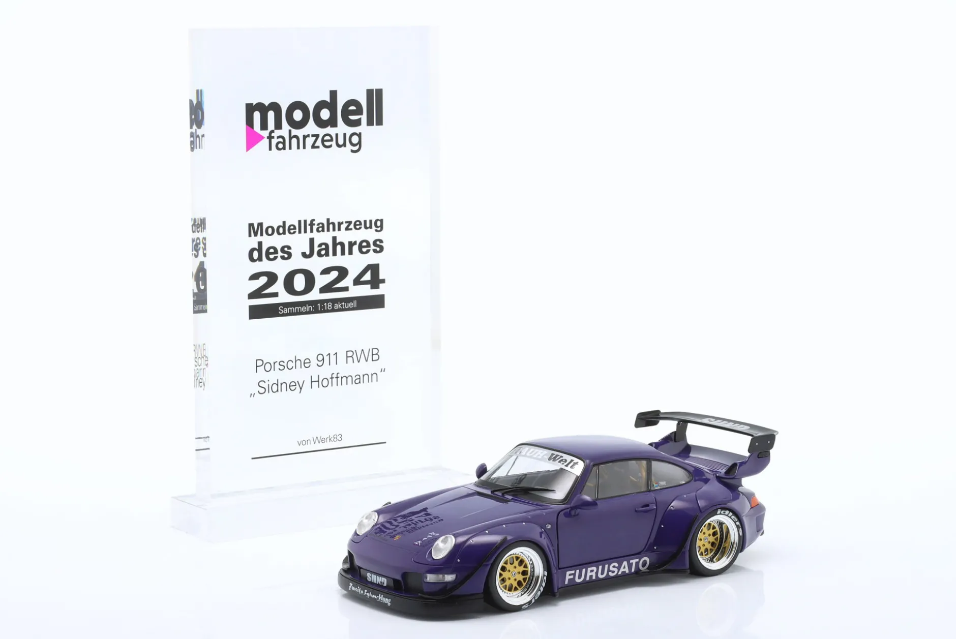 Porsche 911 (993) RWB Rauh-Welt Furusato Sidney Hoffmann 1:18 WERK83