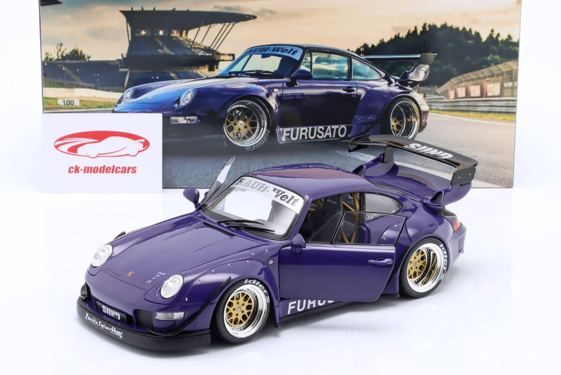Porsche 911 (993) RWB Rauh-Welt Furusato Sidney Hoffmann 1:18 WERK83
