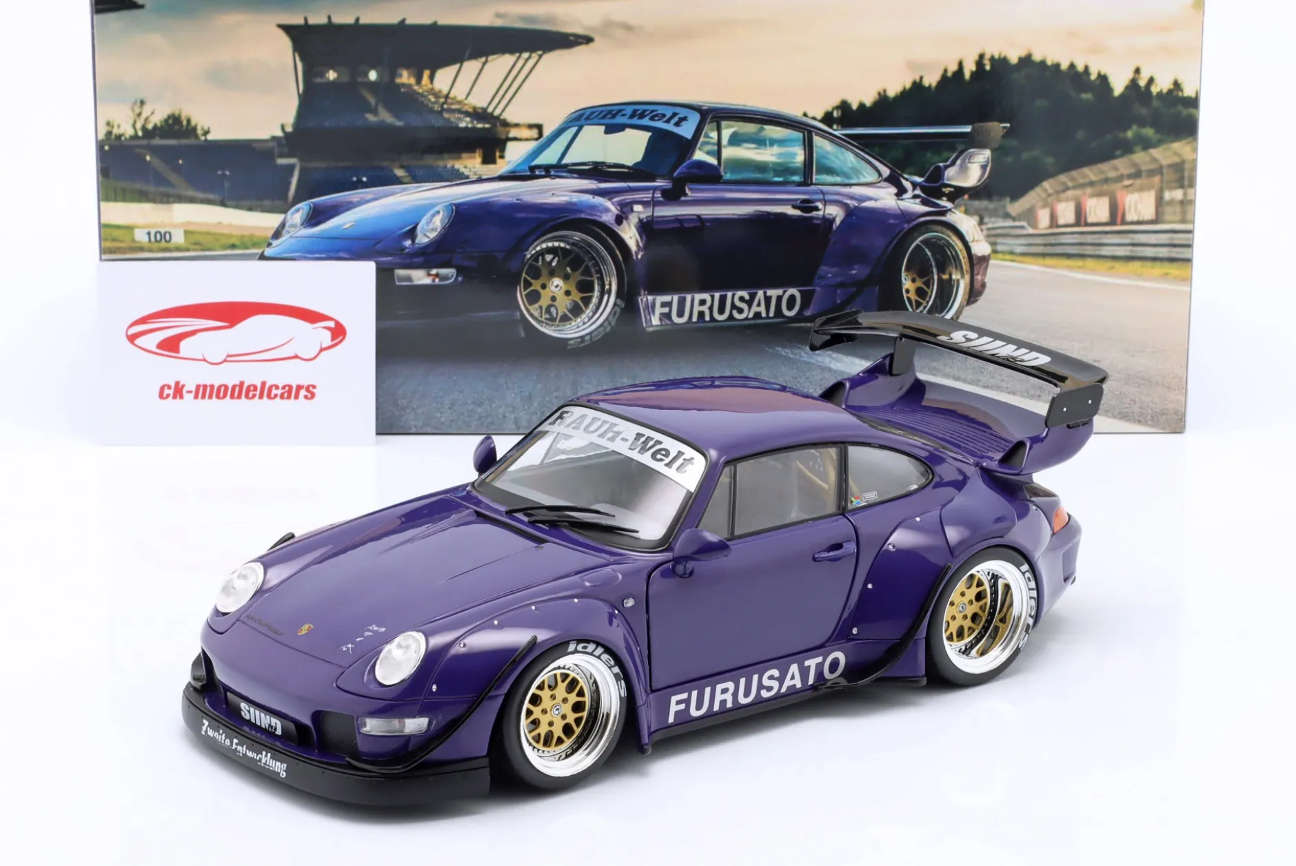 Porsche 911 (993) RWB Rauh-Welt Furusato Sidney Hoffmann 1:18 WERK83