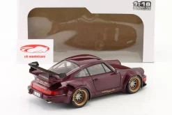 Porsche 911 (964) RWB Rauh-Welt Hekigyoku Baujahr 2022 violett 1:18 Solido