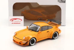 Porsche 911 (964) RWB Rauh-Welt Hibiki Baujahr 2016 orange 1:18 Solido
