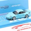 Porsche 911 (997) RWB Rauh-Welt Lomianki hellblau 1:64 Tarmac Works
